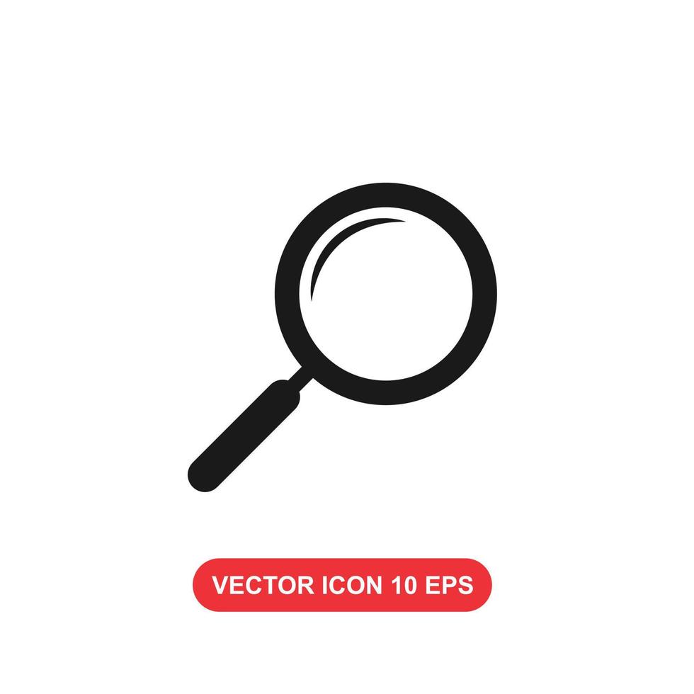 förstoringsglas ikon vektor