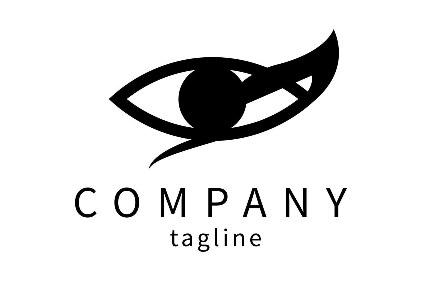 Auge-Logo-Icon-Design vektor