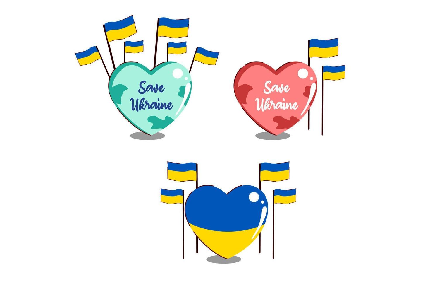 rette die ukraine, bete für die ukraine, stoppe den kriegsillustrationssymbolvektor vektor