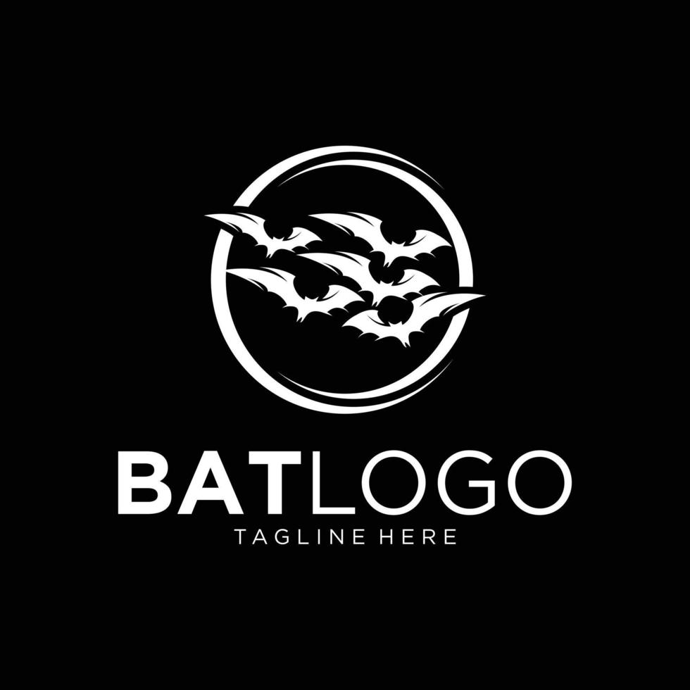 bat vektor ikon logotyp mall illustration design