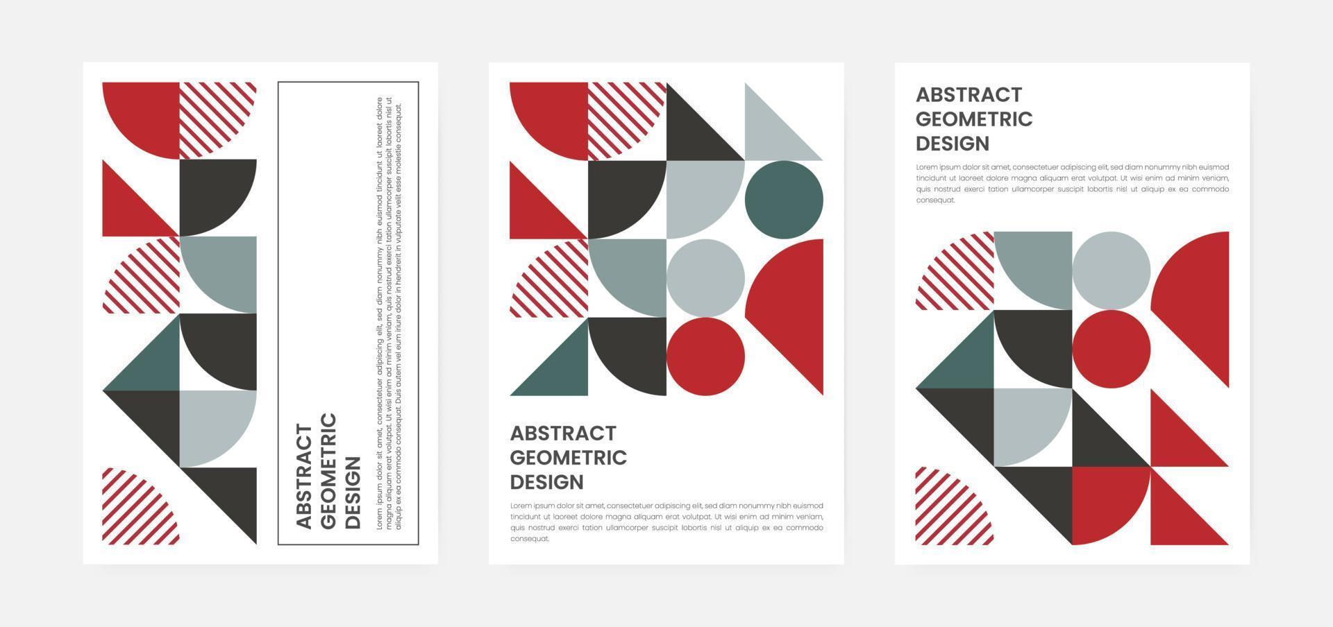 geometrisches minimalistisches Kunstwerk mit Form und Figur. abstrakter Musterdesignstil für Cover, Webbanner, Zielseite, Geschäftspräsentation, Branding, Verpackung, Tapete vektor