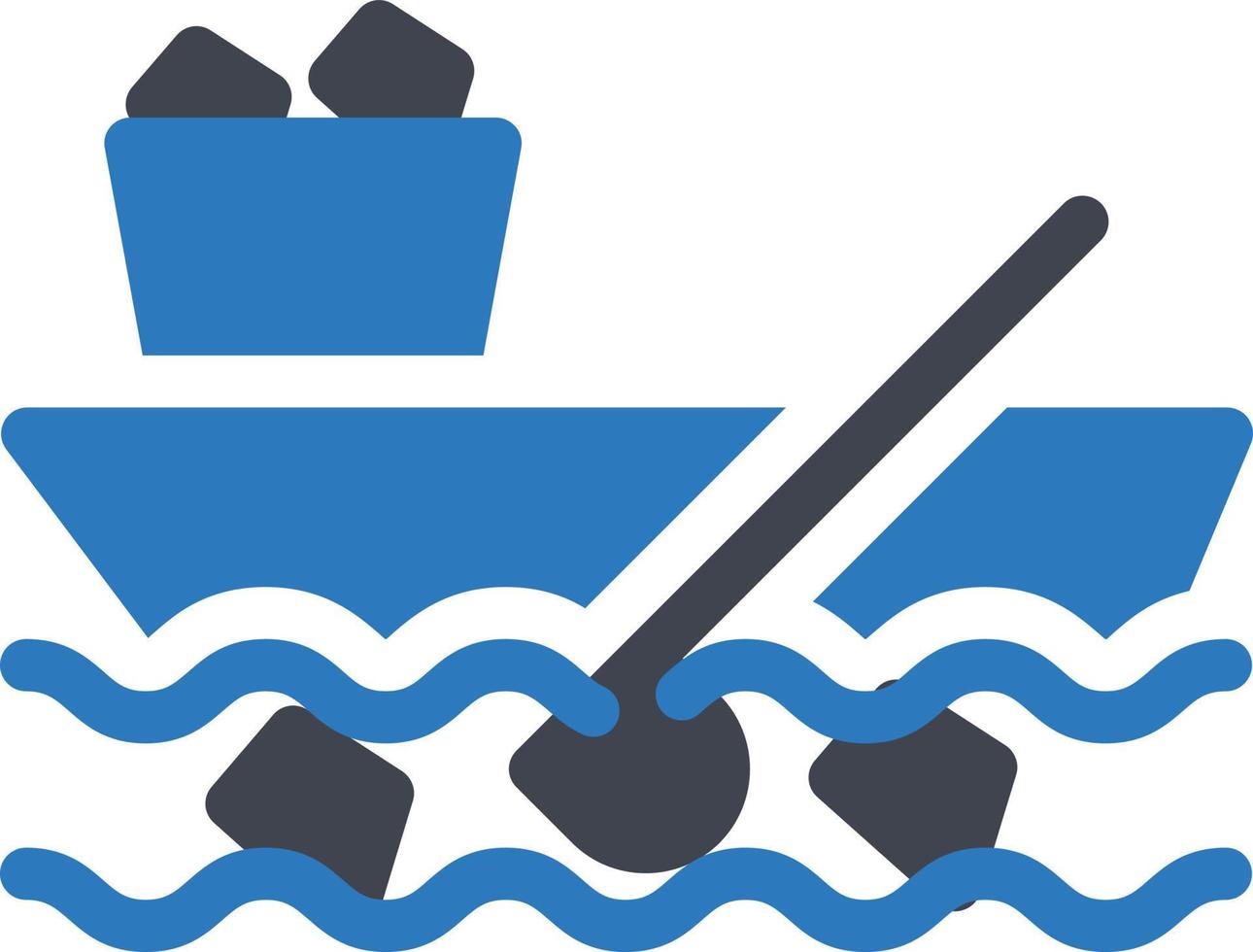 Boot-Vektor-Illustration auf einem Hintergrund. hochwertige Symbole. Vektor-Icons für Konzept und Grafikdesign. vektor