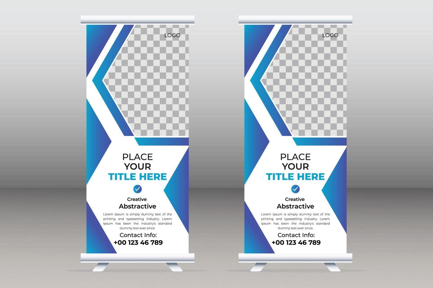 modern broschyr flyer banner design och redo presentationsmall vektor