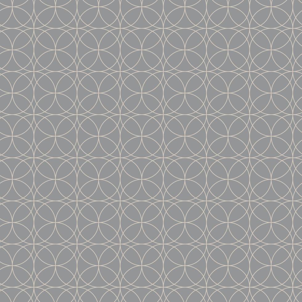 Vektor nahtlose Muster. geometrische Muster auf grauem Hintergrund.