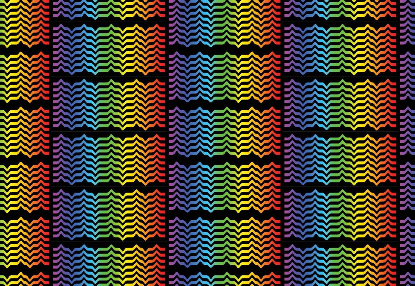 geometrischer neuer Musterhintergrund des Regenbogengradienten vektor