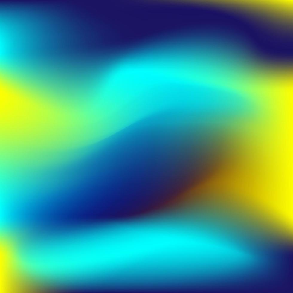 Blauer unscharfer Hintergrund mit gelber Tönung für Ihre Website. elektrische Abbildung vektor
