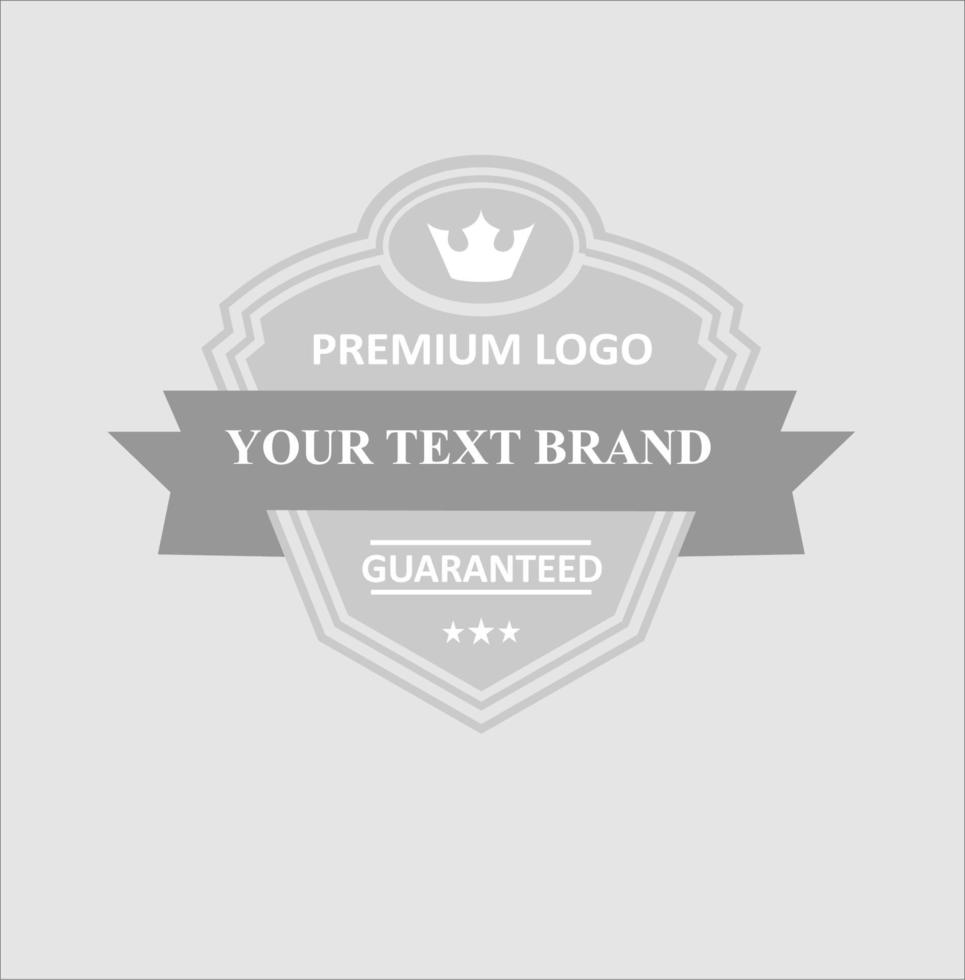 Runde Logo-Icon-Vorlage für Business-Label vektor