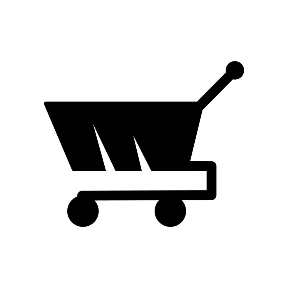 shopping cart ikon vektor