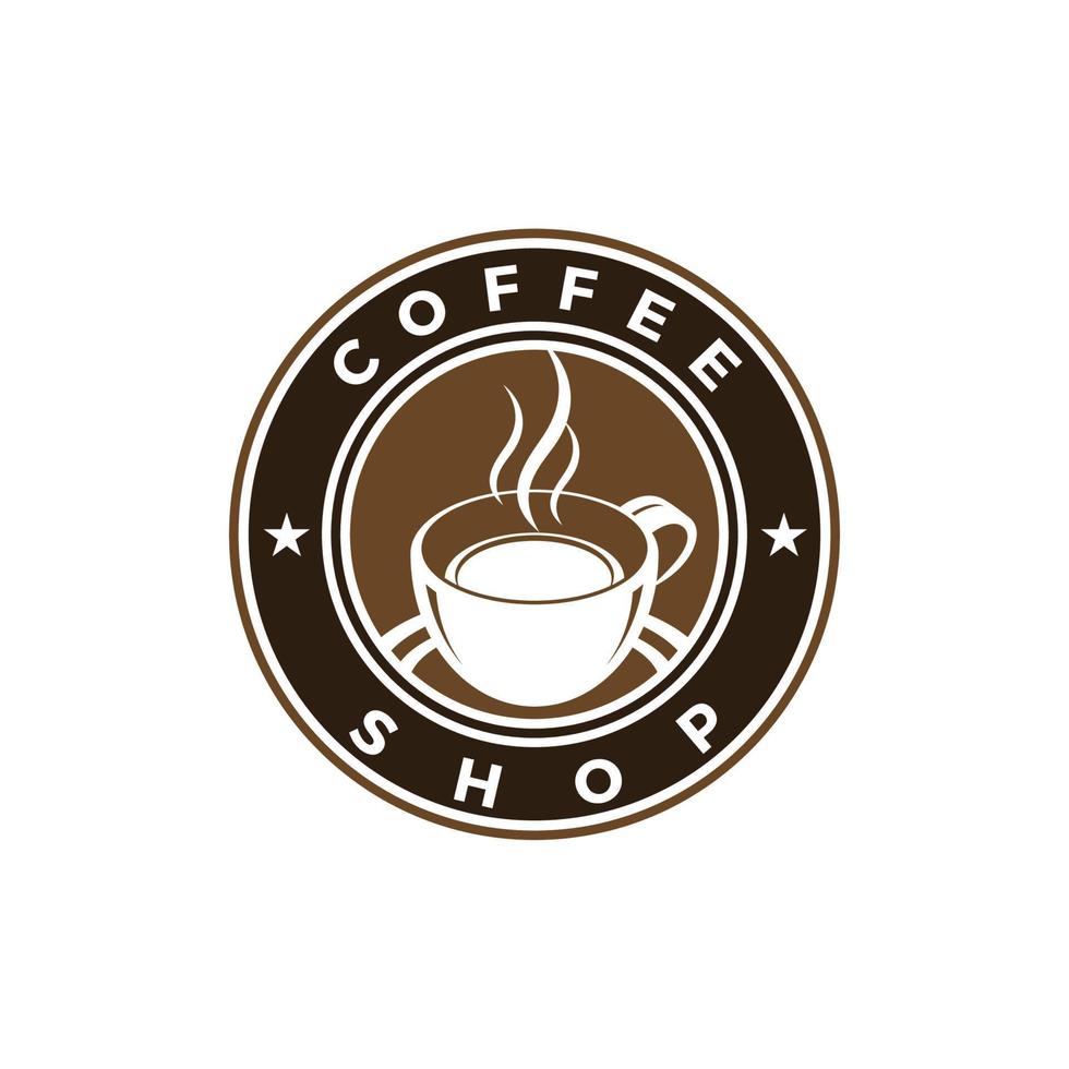 kaffekopp ikon. kaffe logotyp. Kafé. kafé. kaffe vektor isolerad på vit bakgrund. kafé illustration enkel tecken