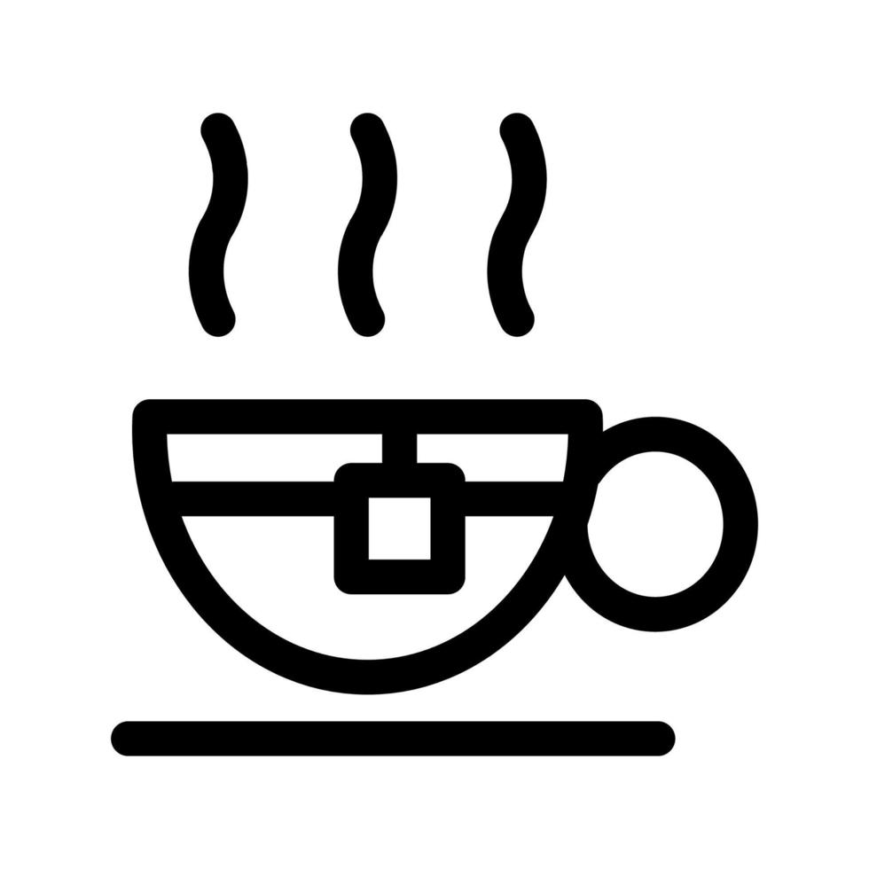 Tasse Tee-Symbol vektor