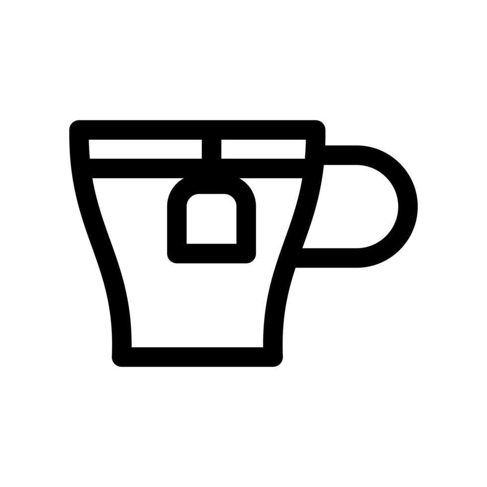 Tasse Tee-Symbol vektor