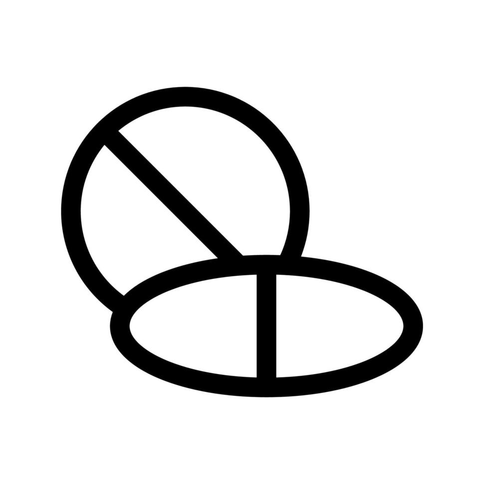 Pille-Symbol-Vorlage vektor