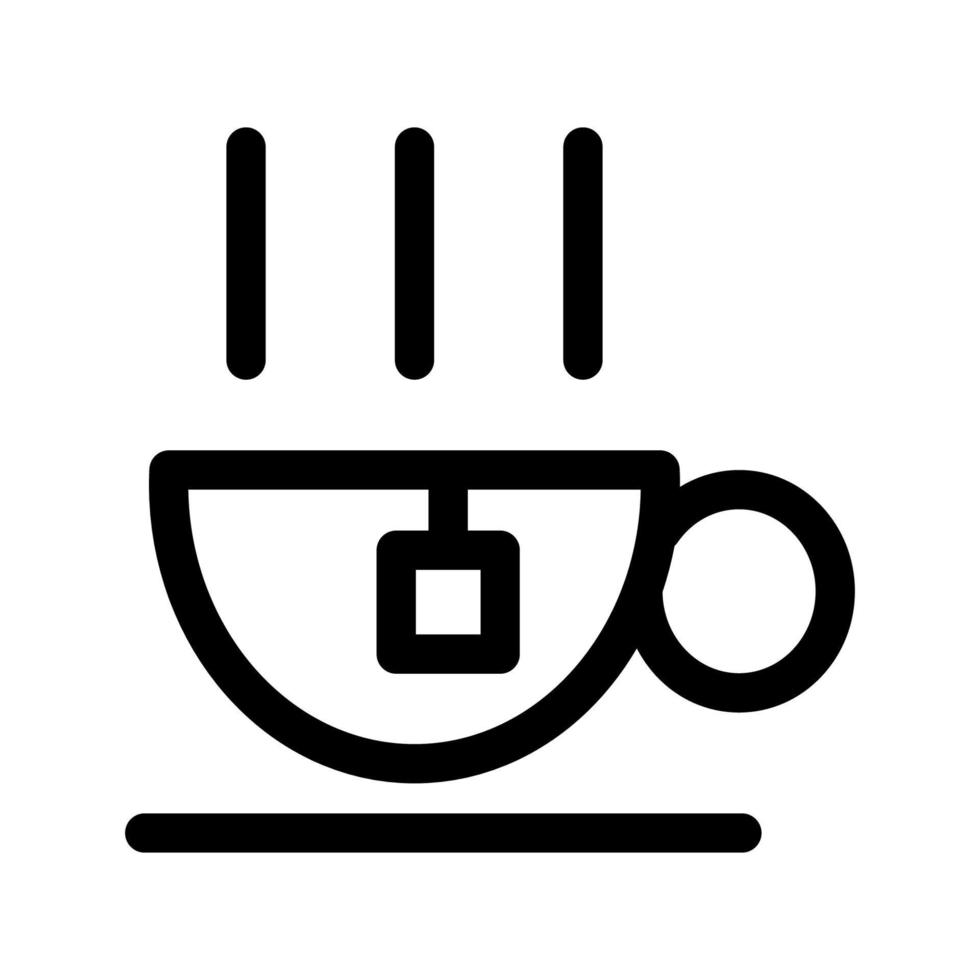 Tasse Tee-Symbol vektor