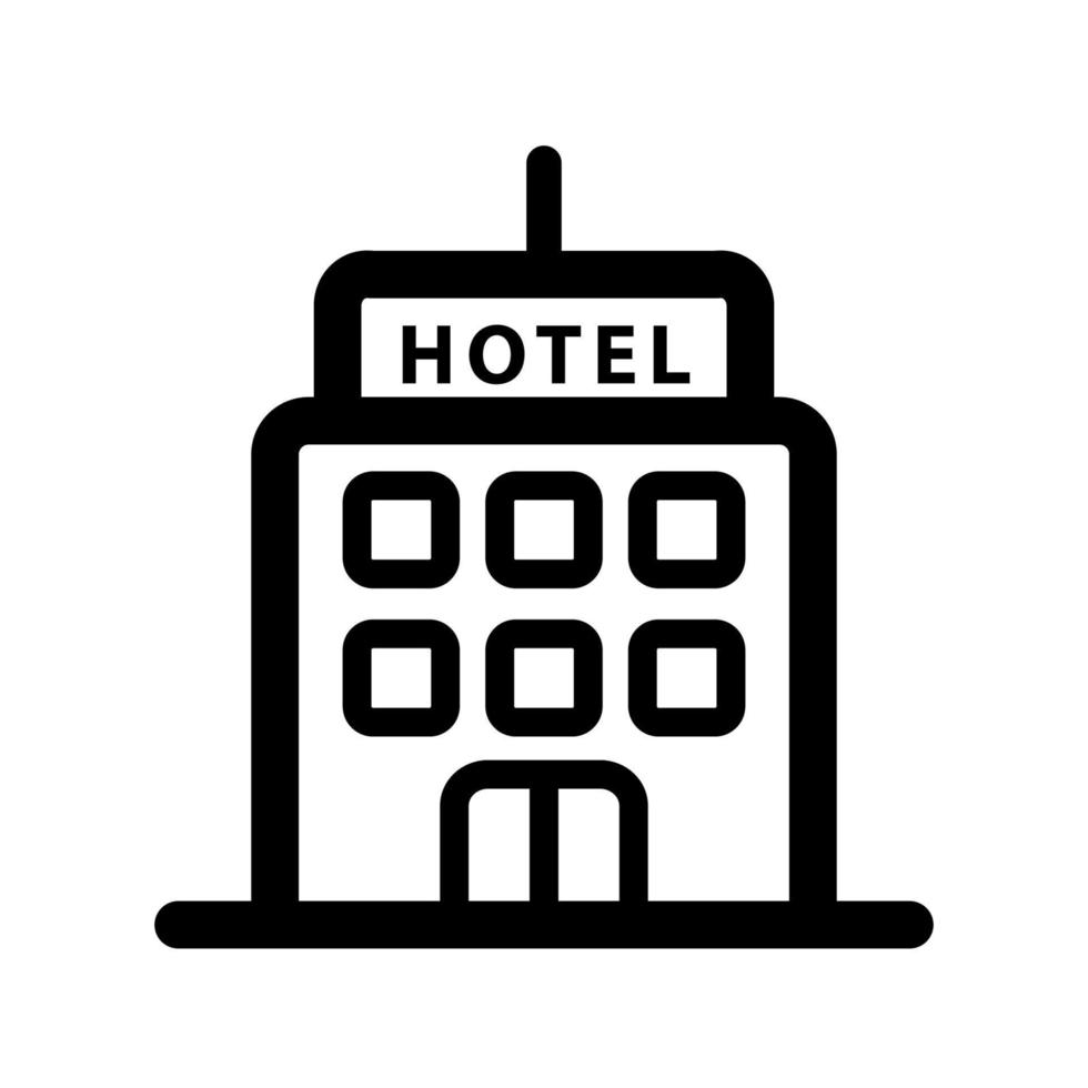 Hotell ikon mall vektor