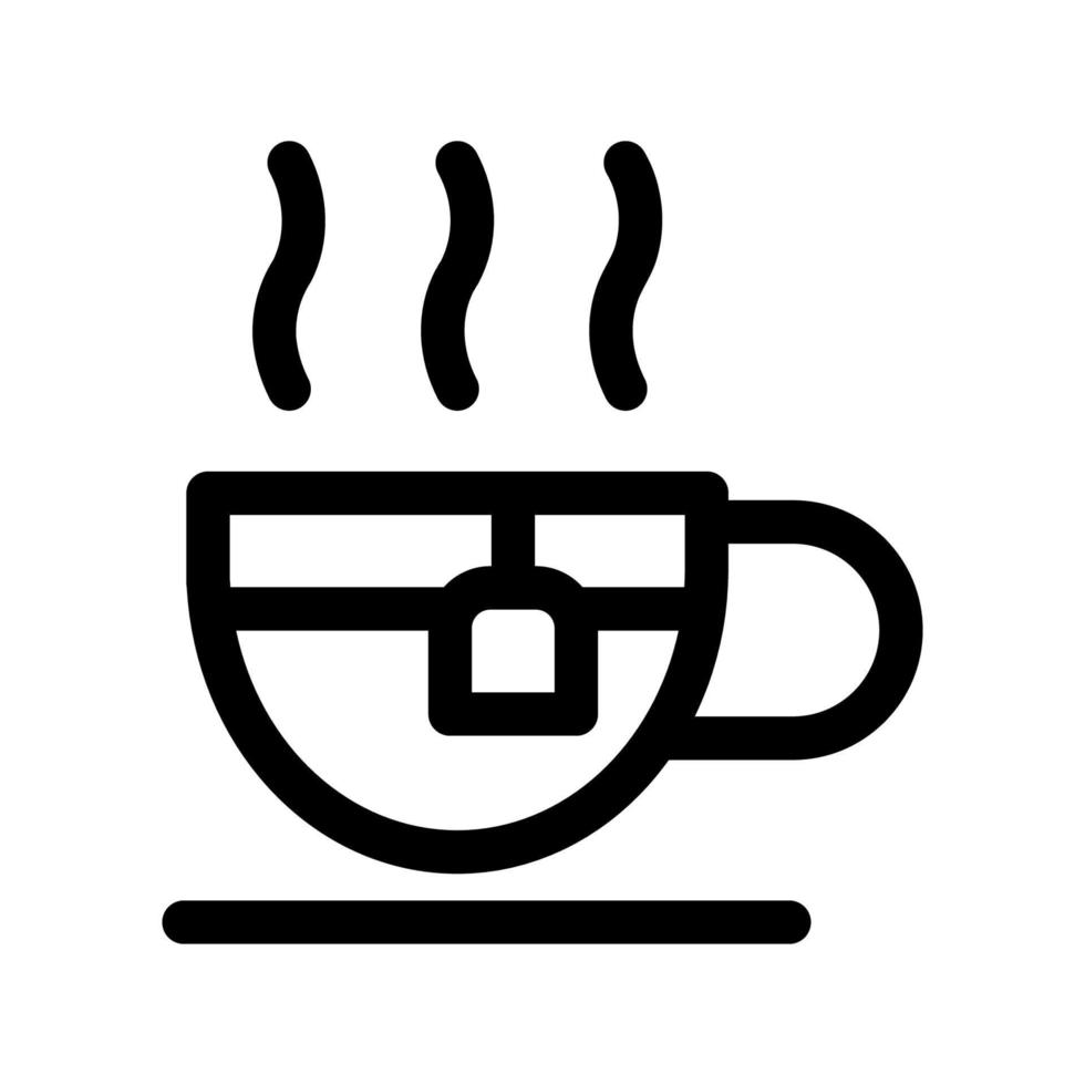 Tasse Tee-Symbol vektor