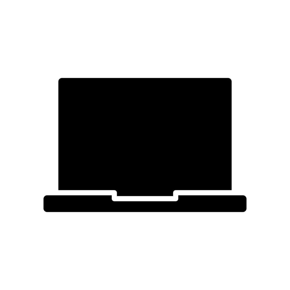 laptop ikon mall vektor