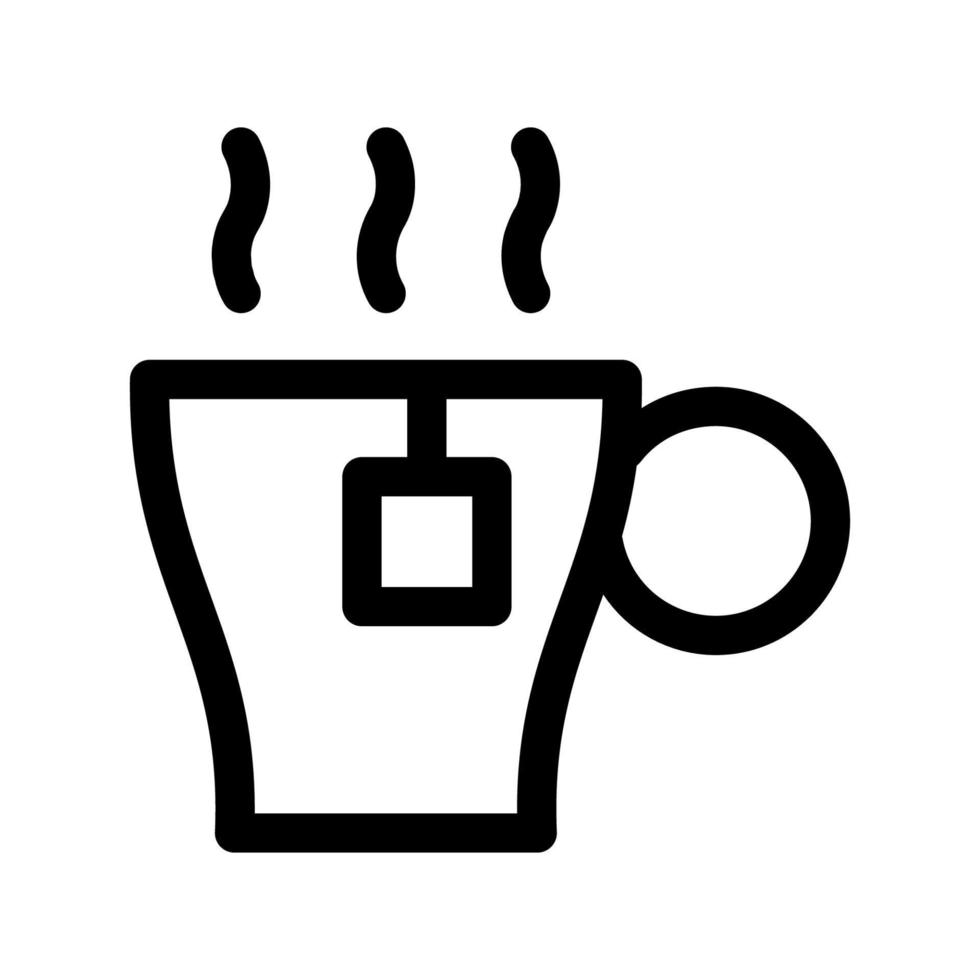 Tasse Tee-Symbol vektor