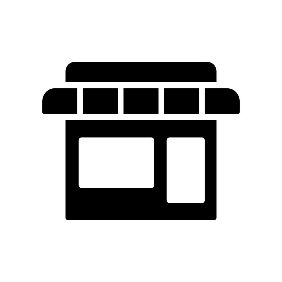 Shop-Icon-Vorlage vektor