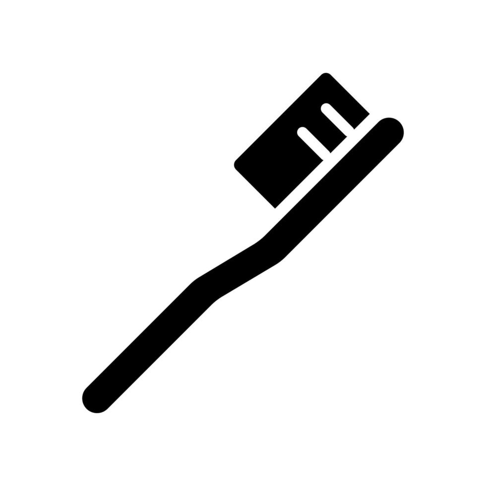Abbildung Vektorgrafik der Zahnbürste-Symbol vektor