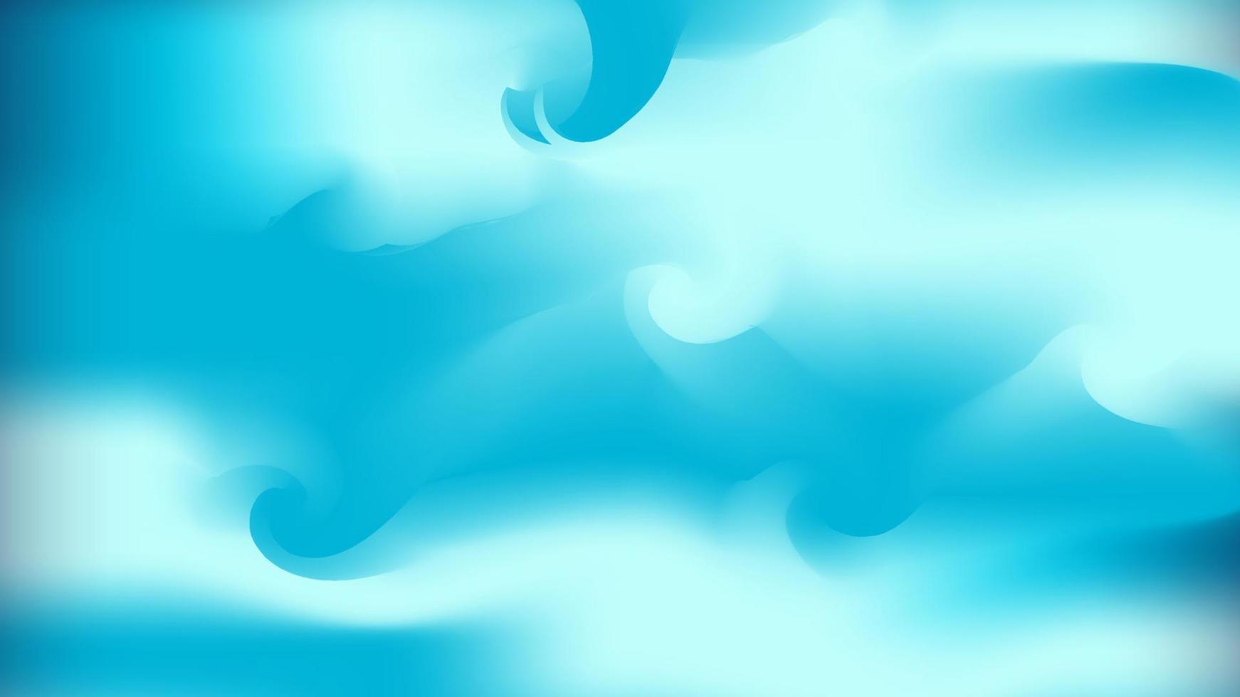 heller Hintergrund mit Farbverlauf mit blauen Farben vektor