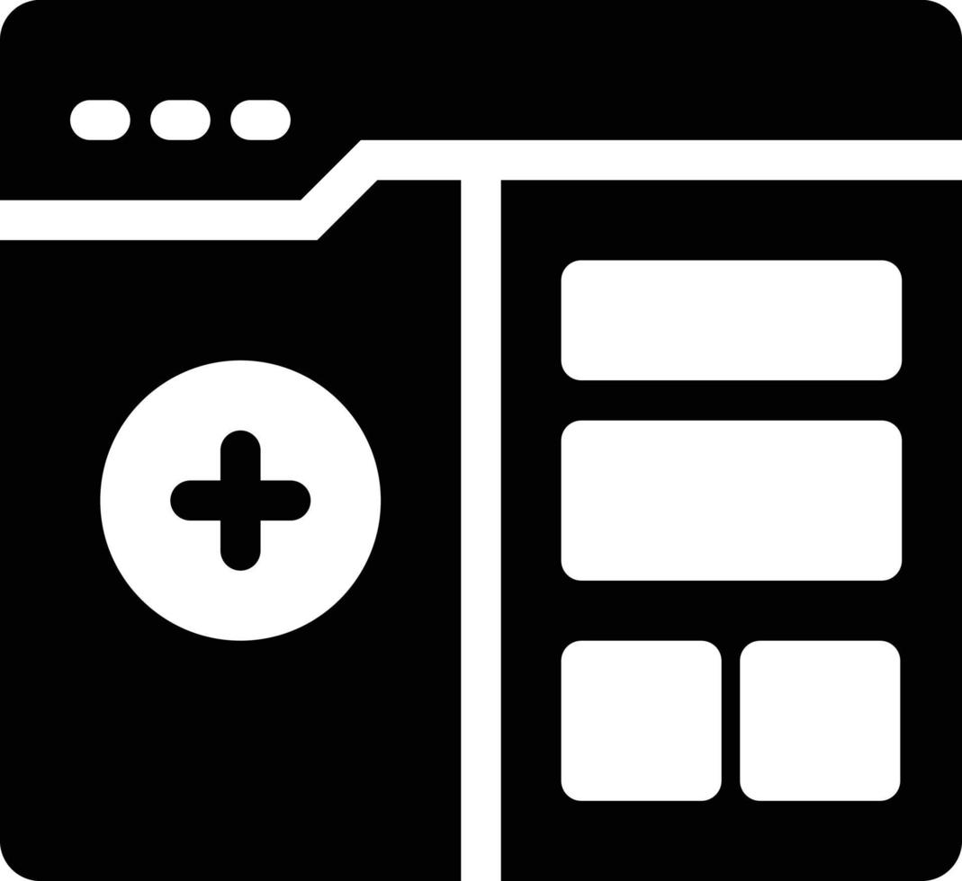 medicinsk webbsida vektor illustration på en background.premium kvalitet symbols.vector ikoner för koncept och grafisk design.