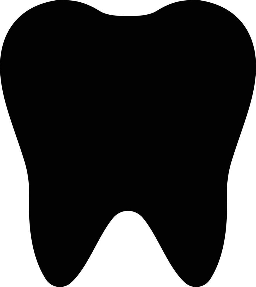 Zahnvektorillustration auf einem Hintergrund Premium-Qualitätssymbole Vektorsymbole für Konzept und Grafikdesign. vektor