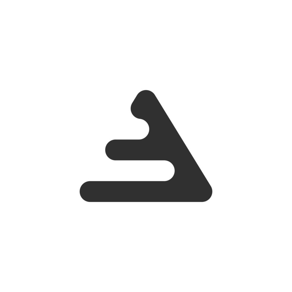 Dreieck-Business-Logo-Template-Design. Vektor-Illustration vektor