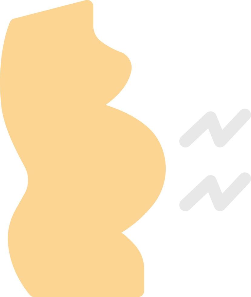graviditet smärta vektor illustration på en bakgrund. premium kvalitet symbols.vector ikoner för koncept och grafisk design.