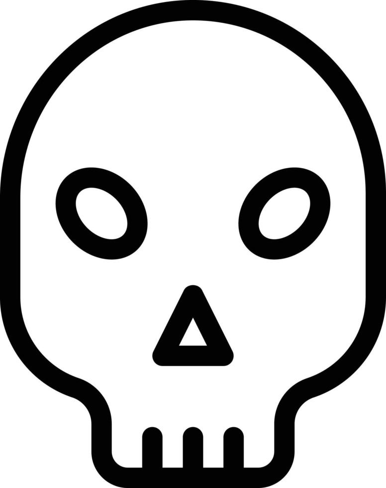 Totenkopf-Vektorillustration auf einem Hintergrund. Premium-Qualitätssymbole. Vektorsymbole für Konzept und Grafikdesign. vektor