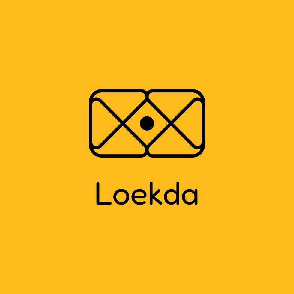 minimalistisk och elegant logotyp. lyx. kan användas för företag, företag, personligt. vektor