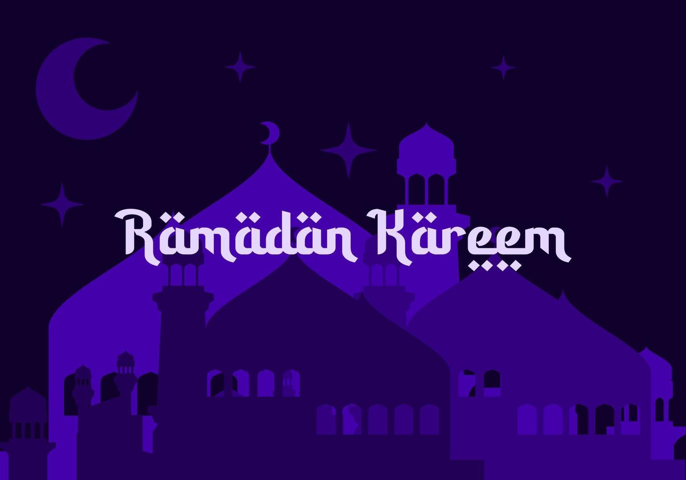 ramadan kareem. islamisk gratulationskortmall med ramadan för tapetdesign. affisch, media banner. en uppsättning vektorillustrationer. ramadan samling vektor. vektor