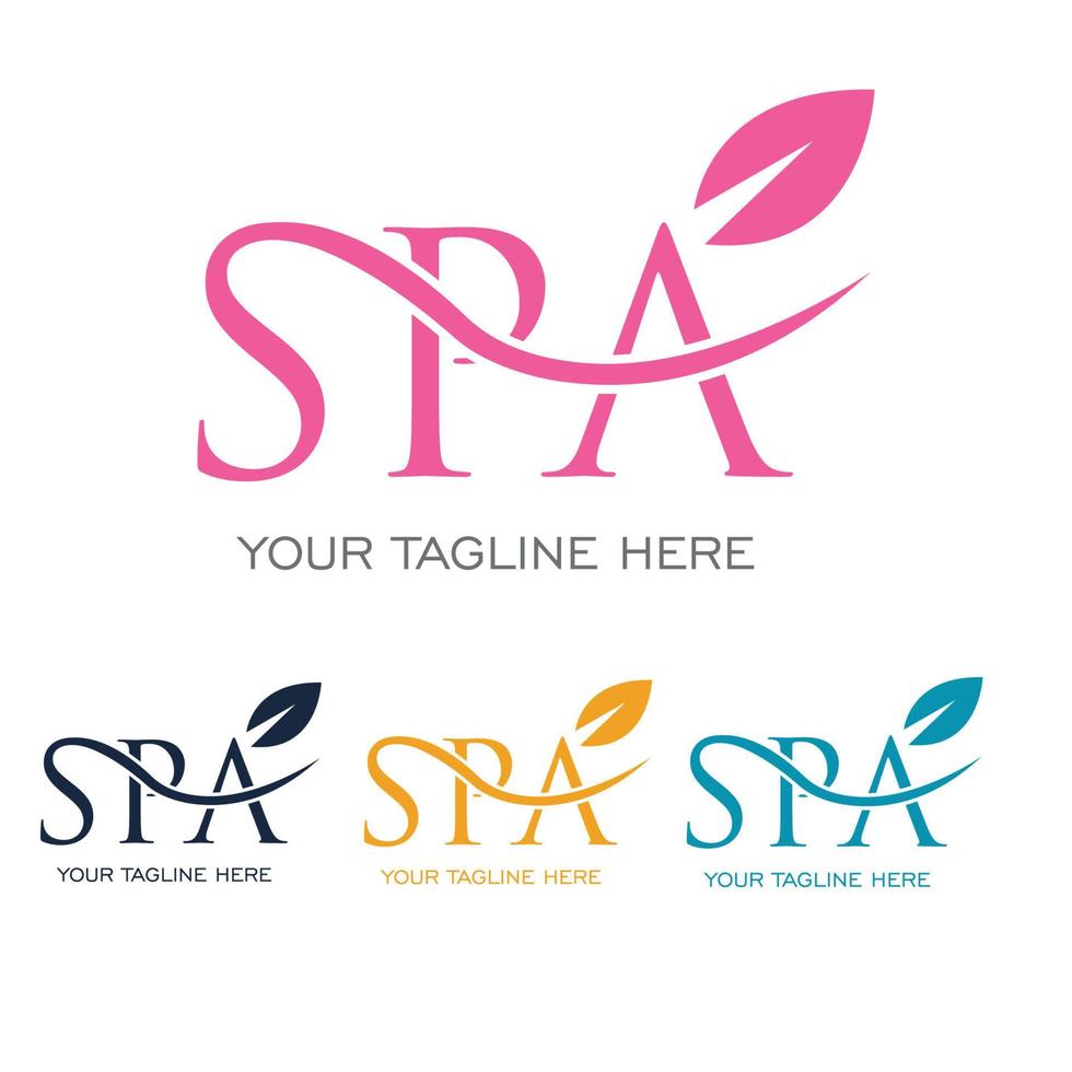 Spa-Beauty-Logo vektor