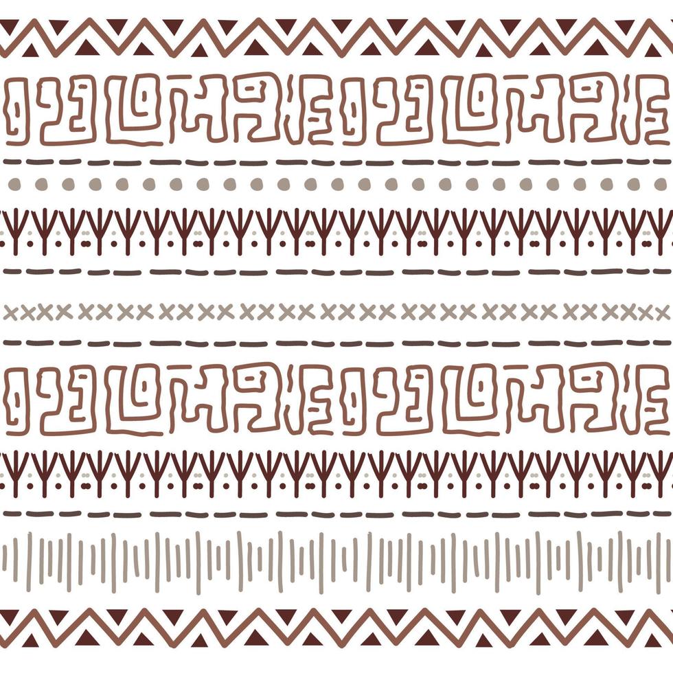 nahtloses Navajo-Muster. Ikat-Hintergrund mit traditioneller Designstruktur vektor