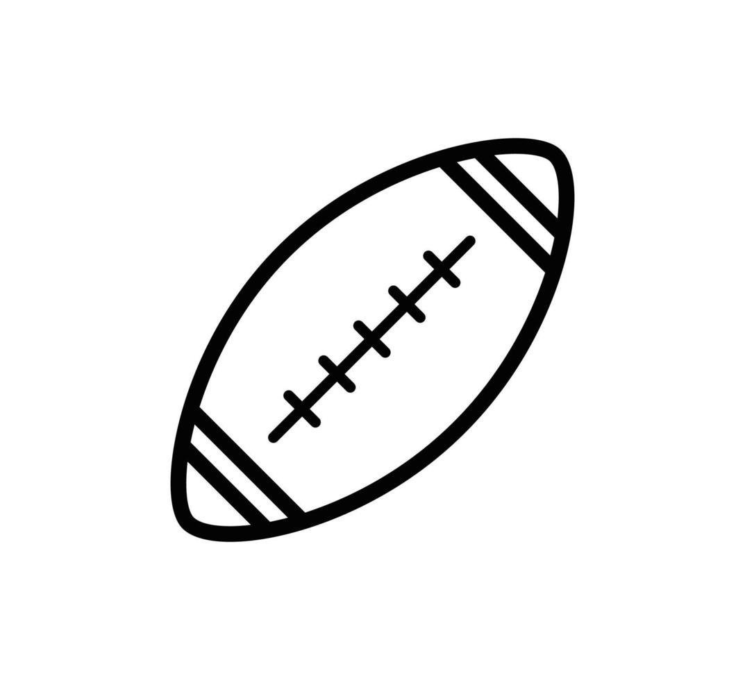rugby ikon vektor logotyp mall