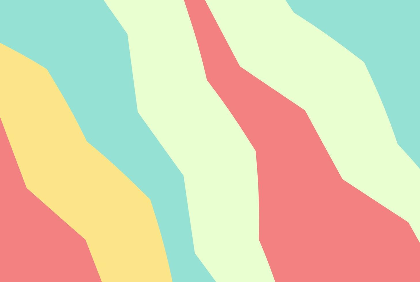 färgglada polygoner formar kakelmosaikgrupp av färgade block med repeterande vektormönster och triangel och gul ockra, persikoskal, skogsgrönt, marinblått på vektorbakgrund vektor