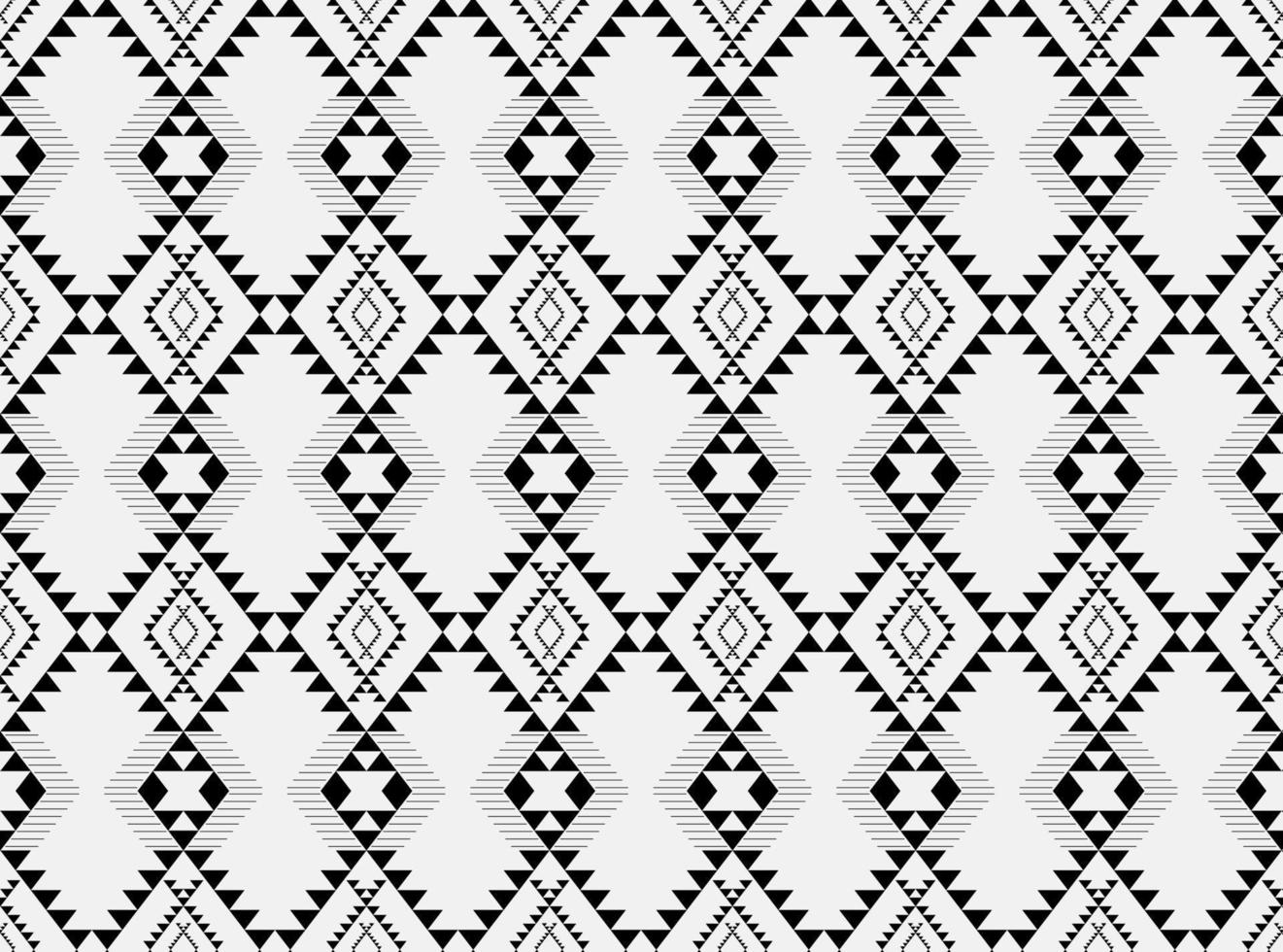 geometriskt etniskt mönster traditionellt designmönster som används för kjol, matta, tapeter, kläder, omslag, batik, tyg, kläder, mode, arkvit bakgrund vektor och illustration broderimönster