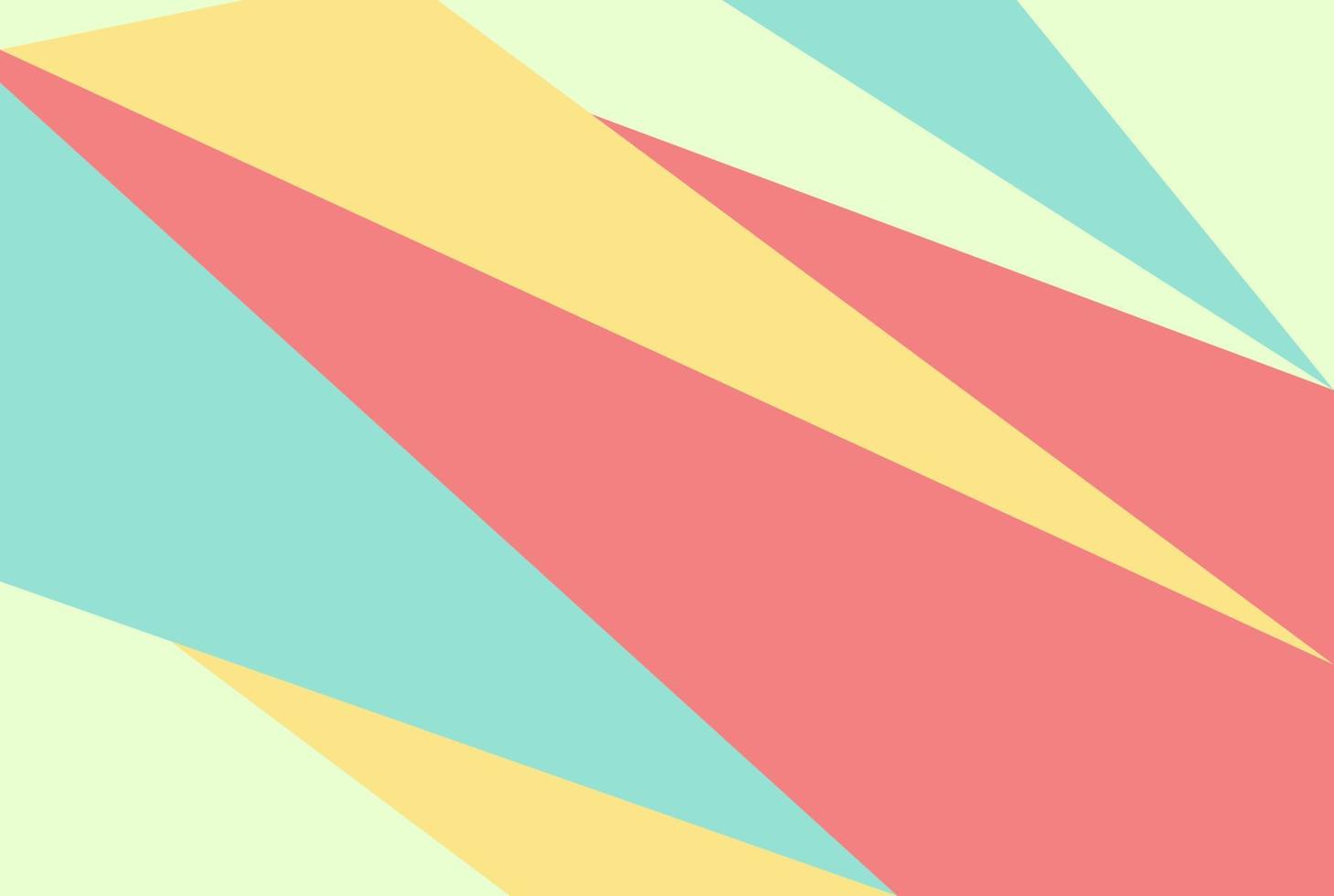 färgglada polygoner formar kakelmosaikgrupp av färgade block med repeterande vektormönster och triangel och gul ockra, persikoskal, skogsgrönt, marinblått på vektorbakgrund vektor