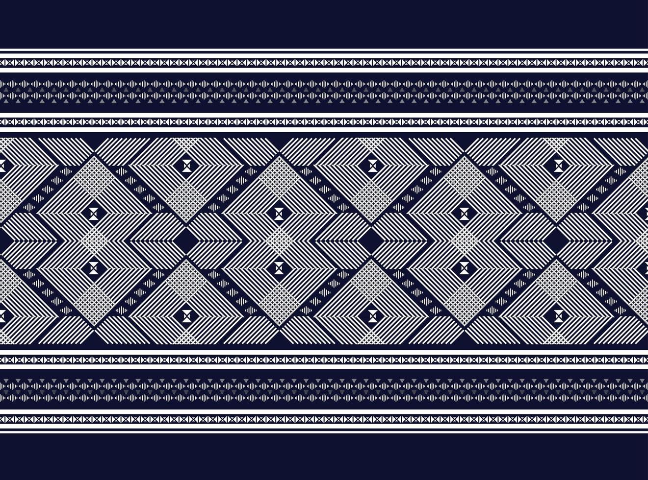 dunkles geometrisches ethnisches muster traditionelles designmuster verwendet für rock, teppich, tapete, kleidung, verpackung, batik, stoff, kleidung, mode, blatt und dunkle vektorillustrationsstickerei-texturstile vektor