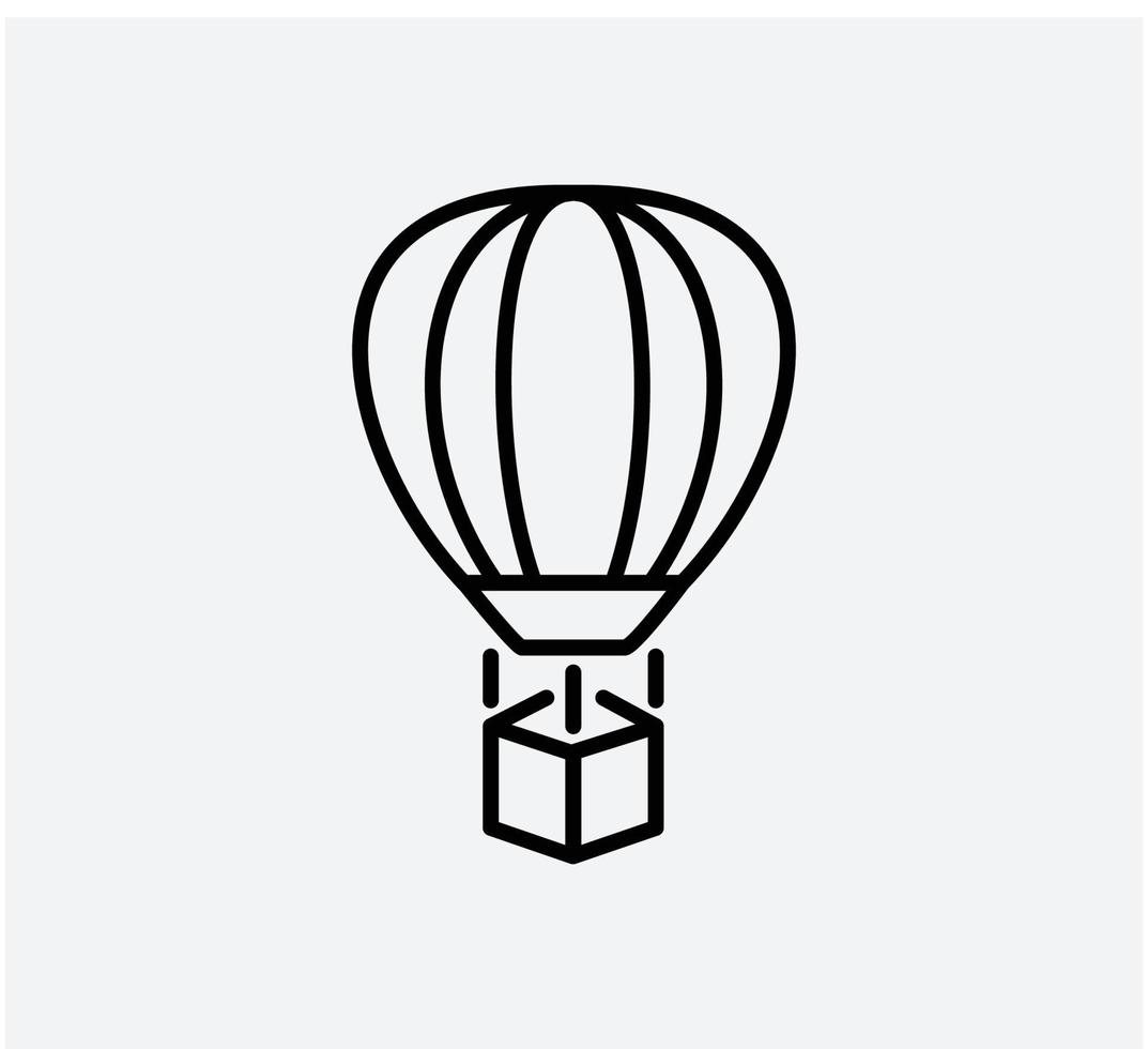 Ballon-Symbol Vektor-Logo-Design-Vorlage vektor