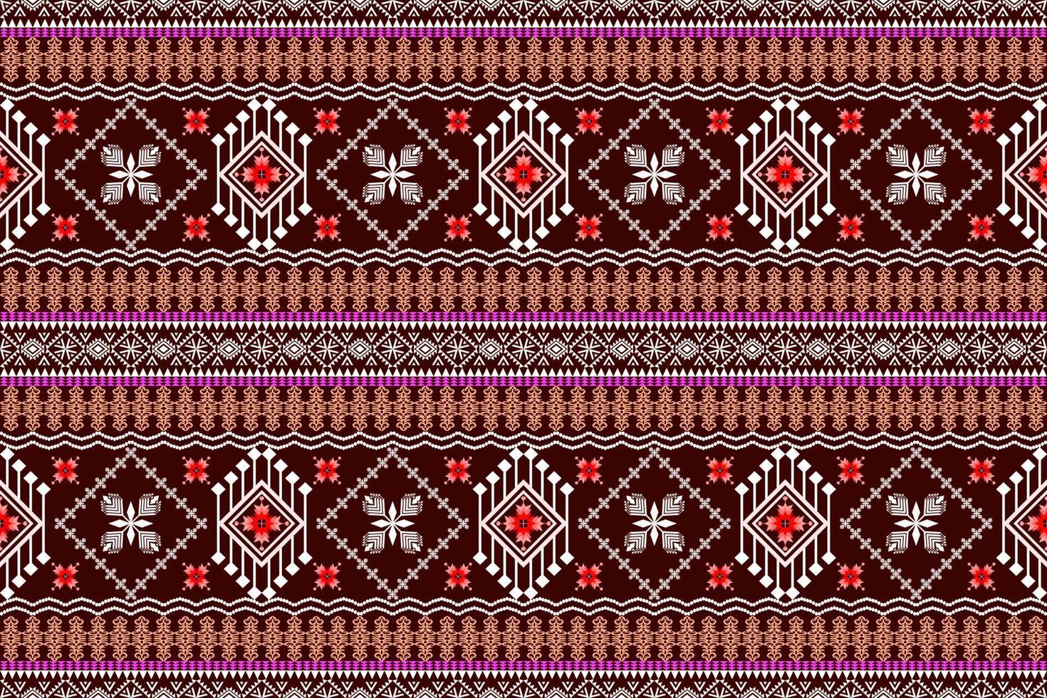 geometriska etniska orientaliska traditionell konst pattern.figure tribal broderi style.design för bakgrund, tapeter, kläder, inslagning, tyg, element,, vektorillustration. vektor