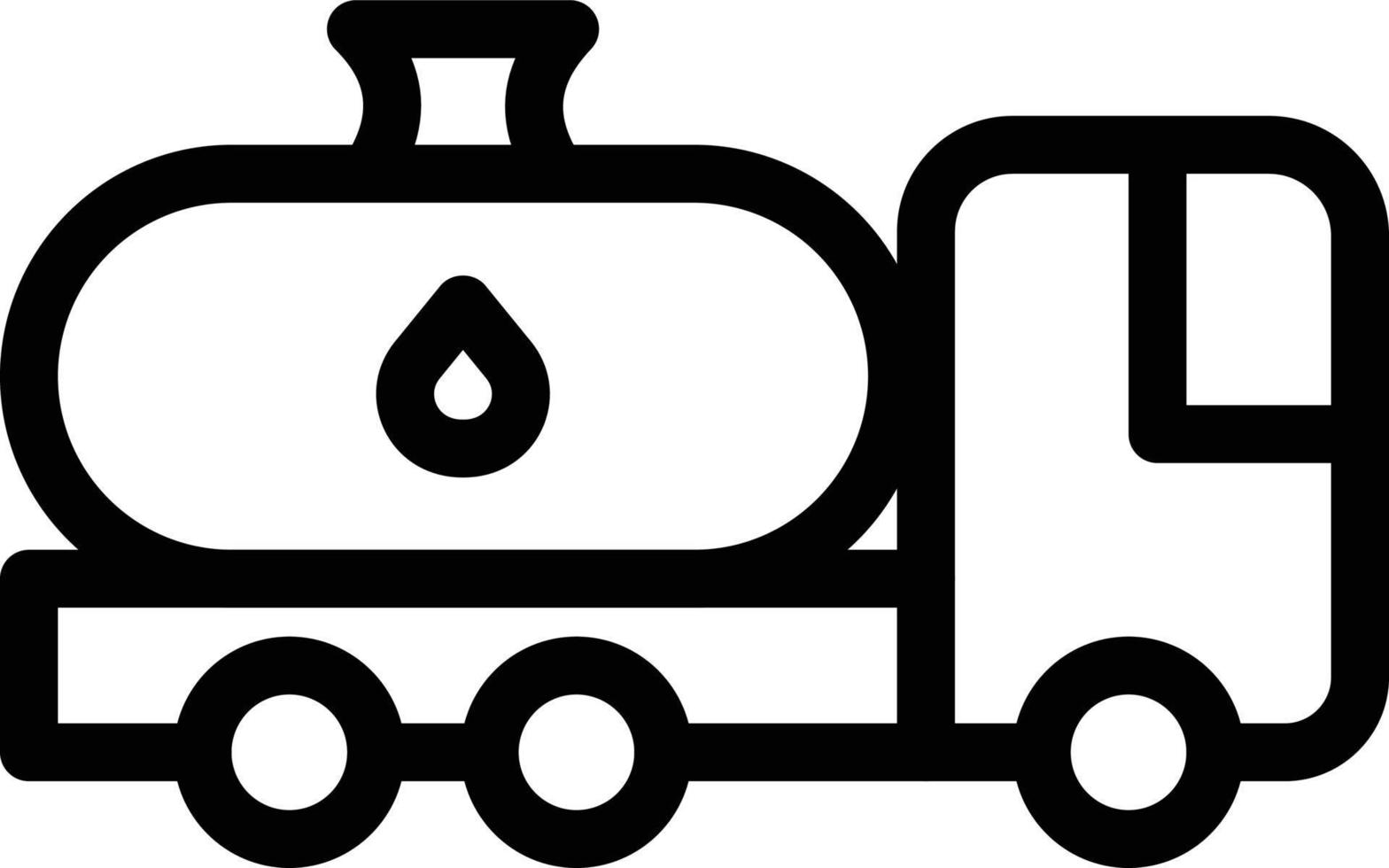Öltanker-Vektorillustration auf einem Hintergrund. Premium-Qualitätssymbole. Vektorsymbole für Konzept und Grafikdesign. vektor