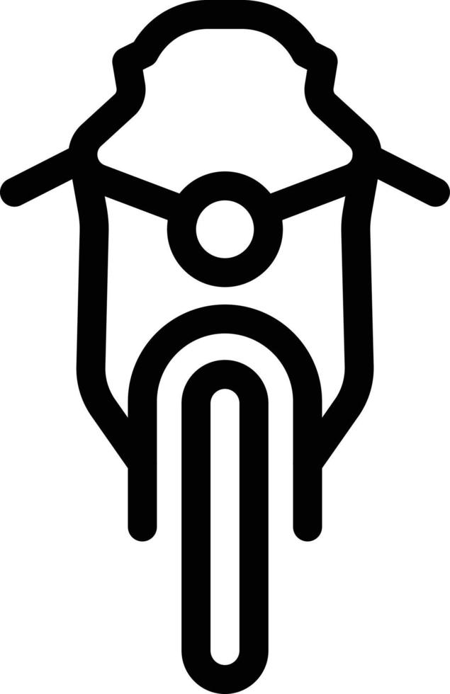 motorradvektorillustration auf einem hintergrund. hochwertige symbole. vektorikonen für konzept und grafikdesign. vektor