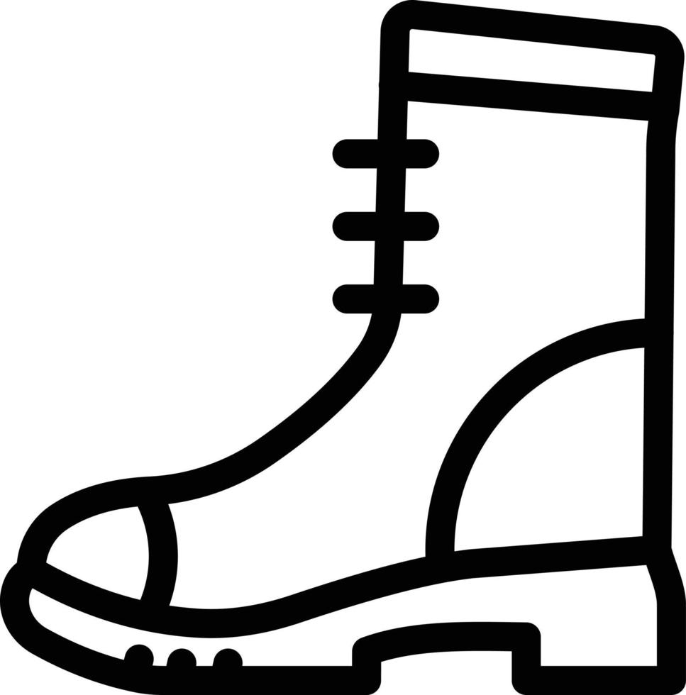 Boot-Vektor-Illustration auf einem Hintergrund. Premium-Qualitäts-Symbole. Vektor-Icons für Konzept und Grafikdesign. vektor