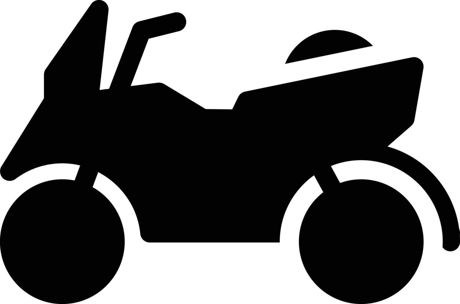 motorcykel vektor illustration på en background.premium kvalitet symbols.vector ikoner för koncept och grafisk design.