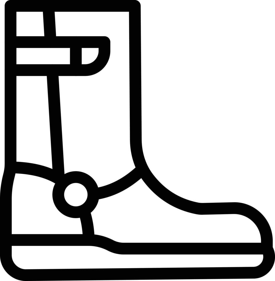 Boot-Vektor-Illustration auf einem Hintergrund. Premium-Qualitäts-Symbole. Vektor-Icons für Konzept und Grafikdesign. vektor