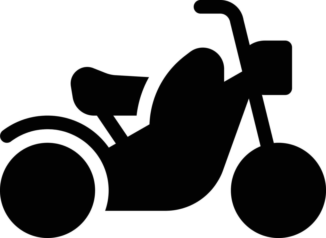 motorcykel vektor illustration på en bakgrund. premium kvalitet symbols.vector ikoner för koncept och grafisk design.