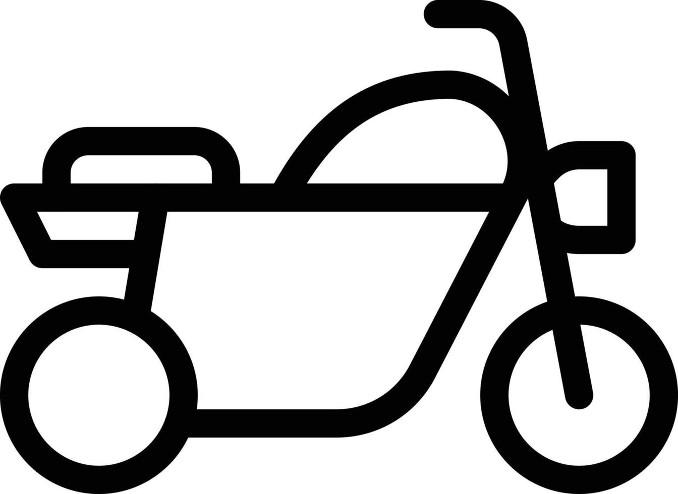 motorcykel vektor illustration på en background.premium kvalitet symbols.vector ikoner för koncept och grafisk design.