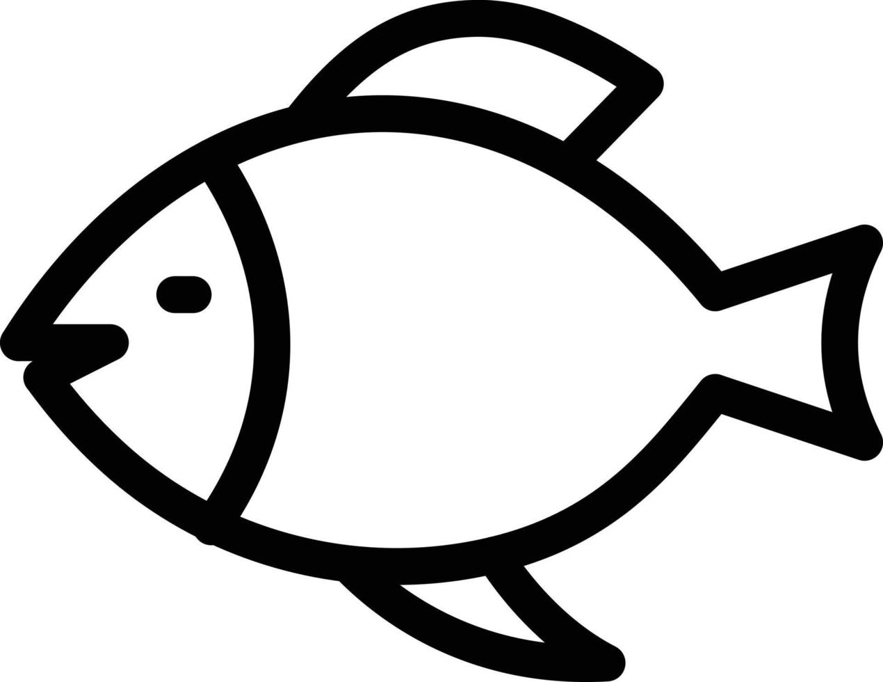 Bass-Fisch-Vektorillustration auf einem Hintergrund. Premium-Qualitätssymbole. Vektorsymbole für Konzept und Grafikdesign. vektor