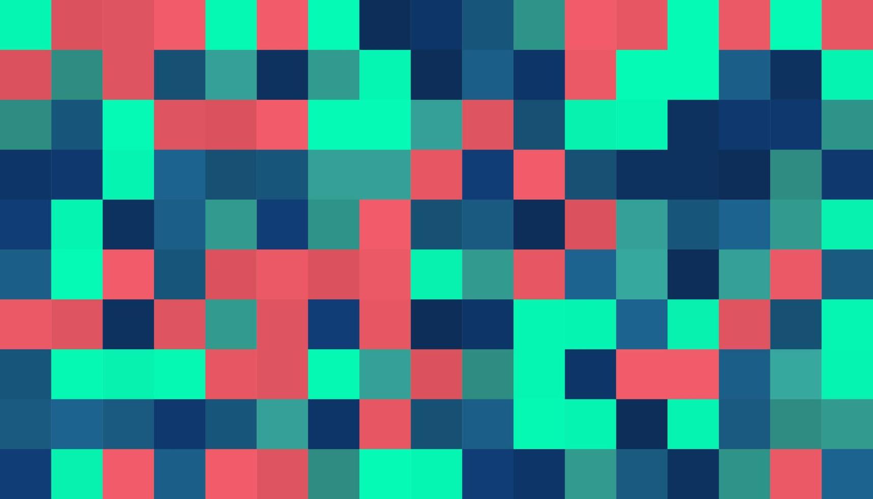 vektor bakgrund abstrakt mönster mix fyrkantig grön