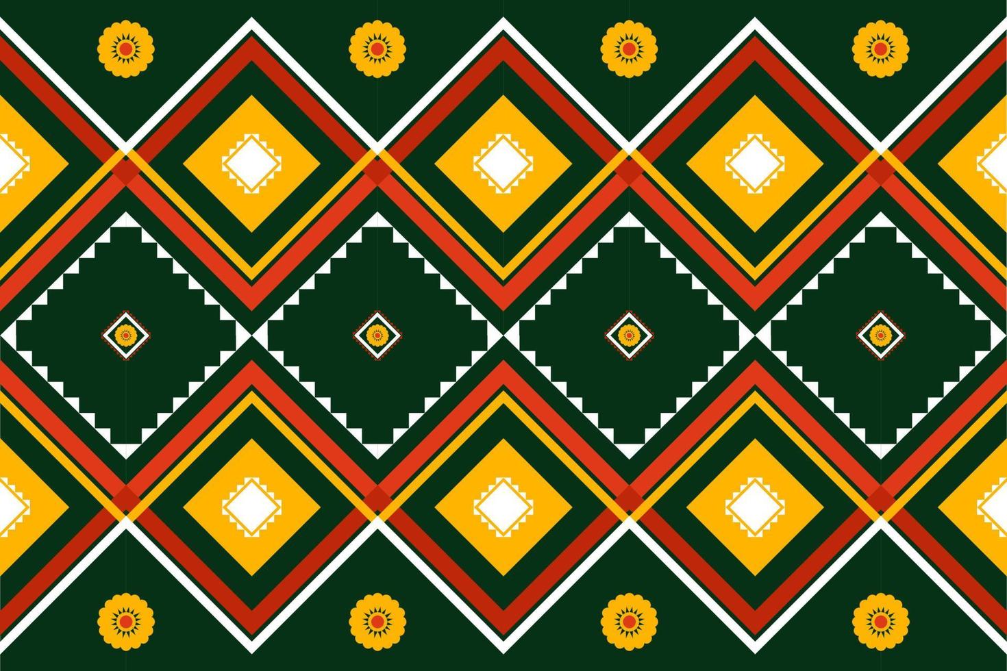 traditionelles Design des ethnischen Musters für Hintergrund. vektor